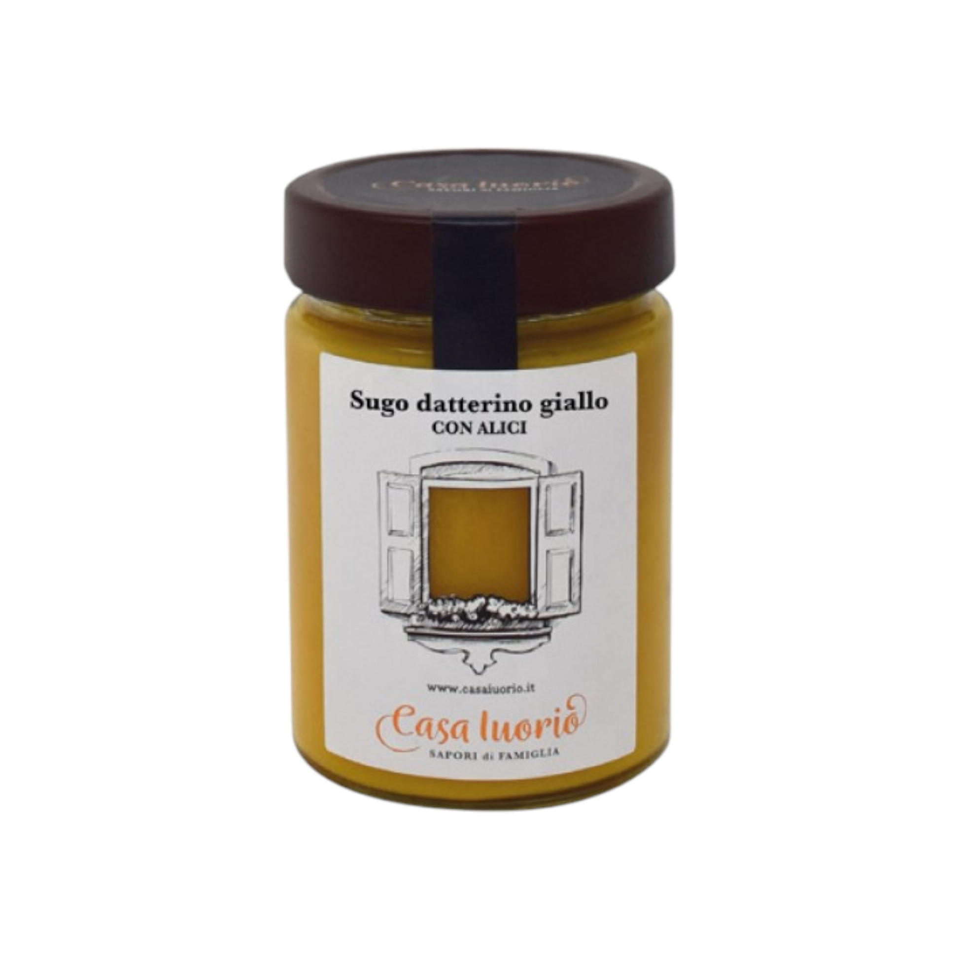 YELLOW DATTERINI SAUCE WITH ANCHOVIES CASA IUORIO