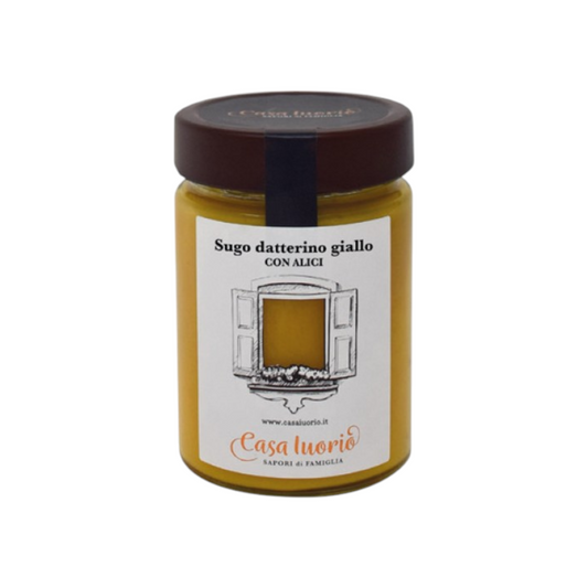 YELLOW DATTERINI SAUCE WITH ANCHOVIES CASA IUORIO