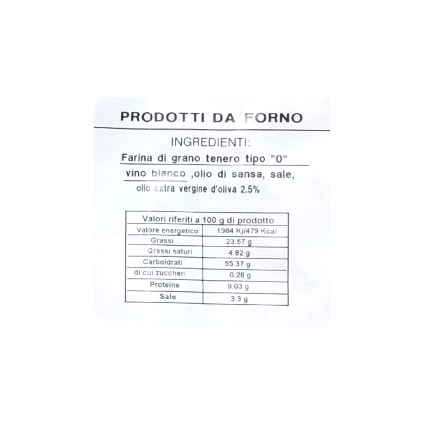 TARALLI FRIABILI CLASSICI LE DELIZIE DEL GRANO ALTAMURA