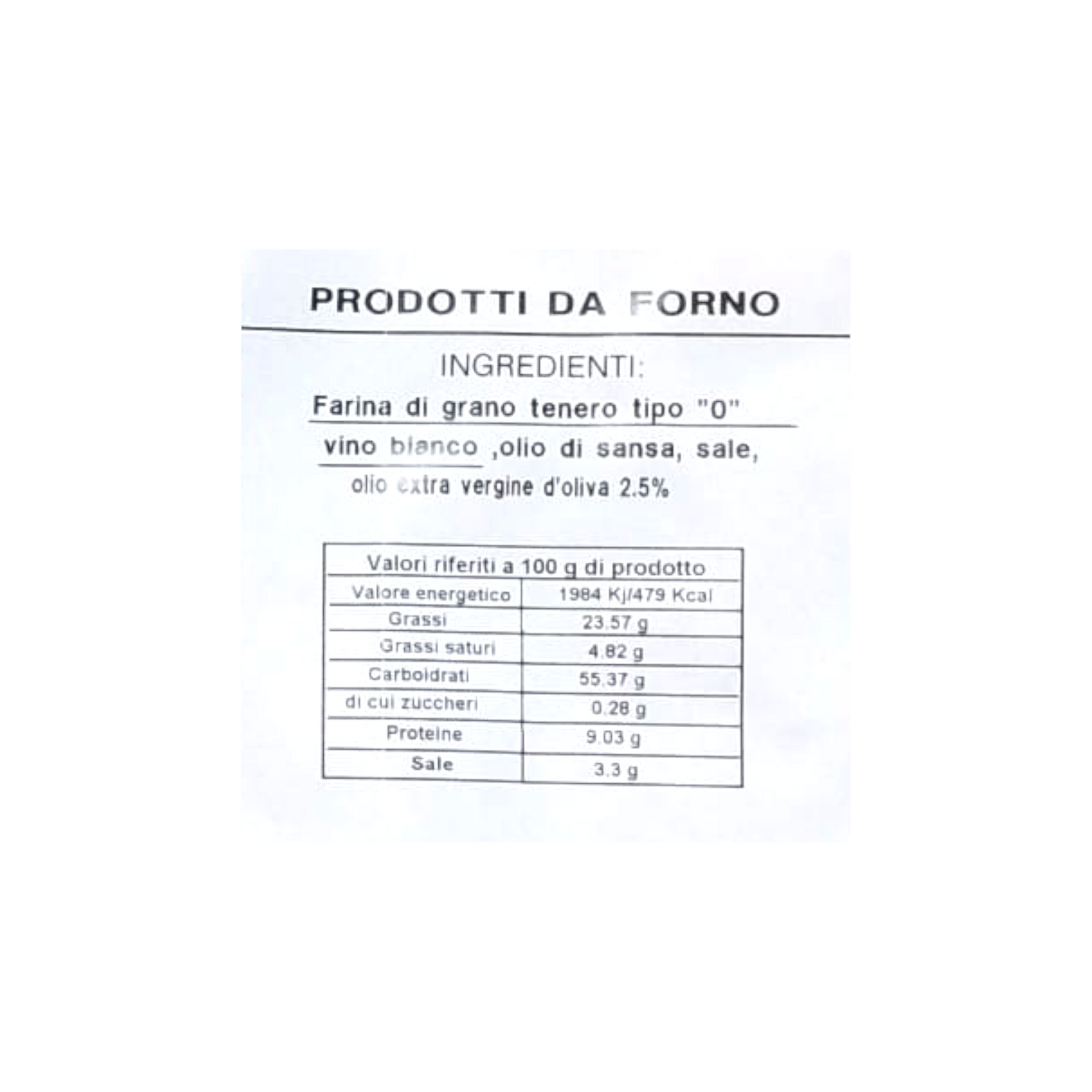 TARALLI FRIABILI CLASSICI LE DELIZIE DEL GRANO ALTAMURA