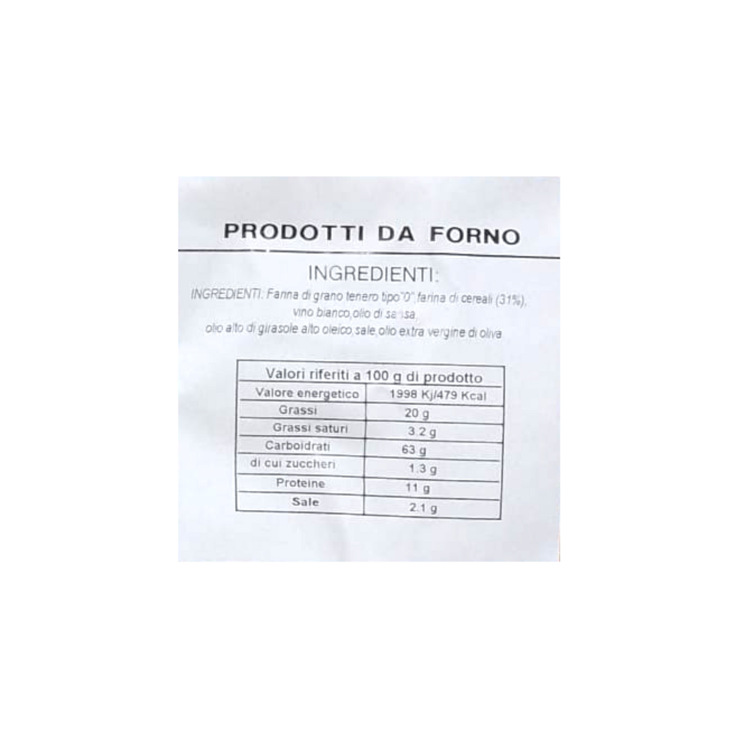 TARALLI FRIABILI MULTICEREALI LE DELIZIE DEL GRANO ALTAMURA