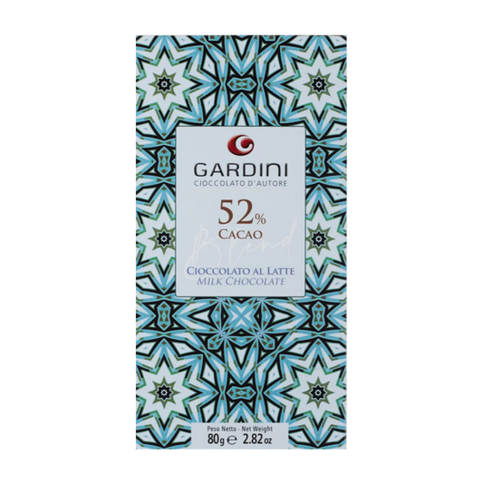 GARDINI MILK CHOCOLATE BAR 52% COCOA
