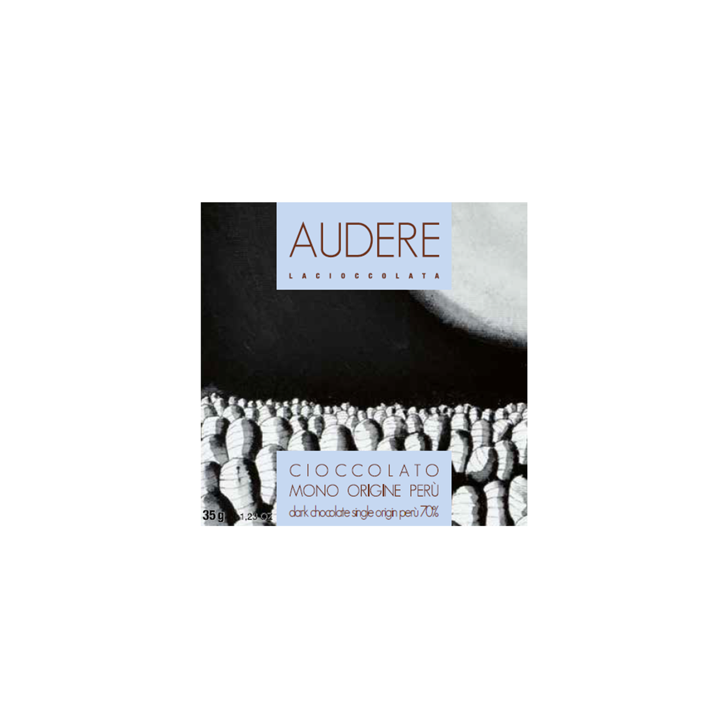 SINGLE ORIGIN CHOCOLATE BAR PERU 70% AUDERE