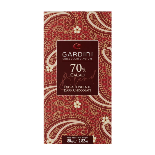 EXTRA-DARK BAR 70% COCOA GARDINI CHOCOLATE