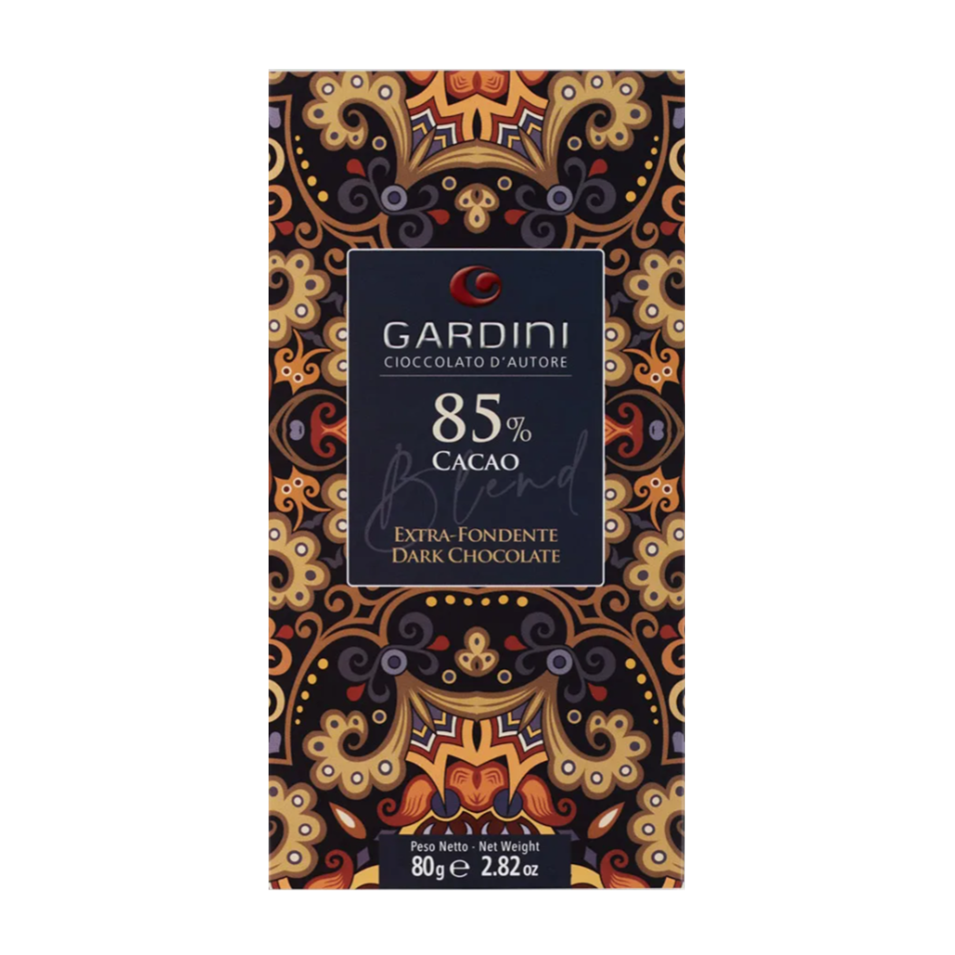 TAVOLETTA EXTRA-FONDENTE 85% CACAO GARDINI