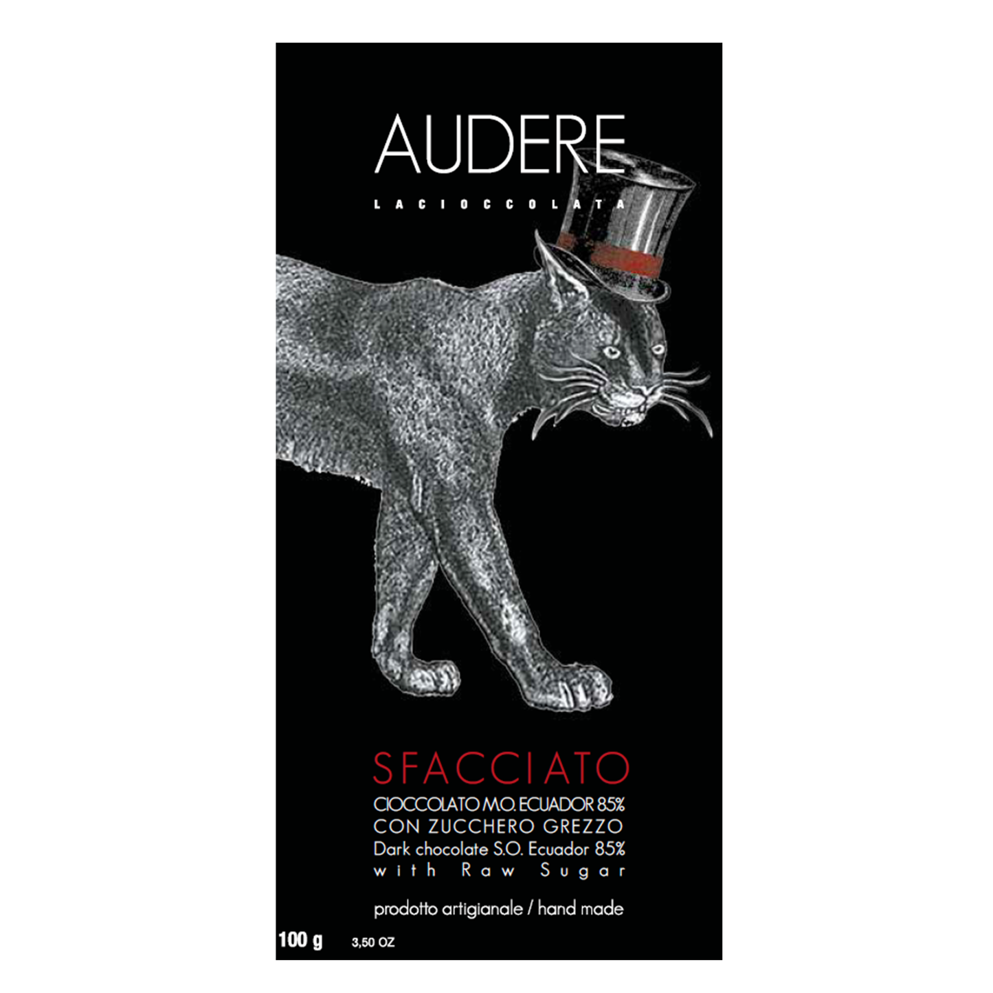 SFACCIATO - CHOCOLATE BAR MONO ORIGIN ECUADOR 85% AUDERE