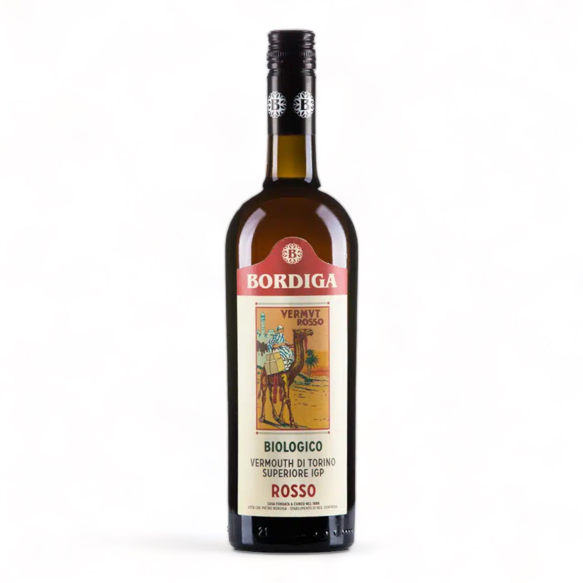 VERMOUTH LIQUORE ROSSO BIOLOGICO BORDIGA